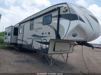  Salvage Coachmen Chapparal M-390qsmb