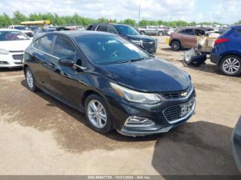  Salvage Chevrolet Cruze