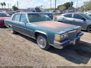  Salvage Cadillac Fleetwood