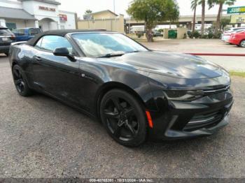  Salvage Chevrolet Camaro