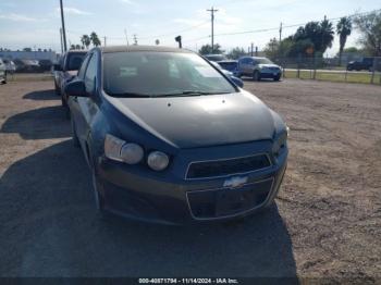  Salvage Chevrolet Sonic