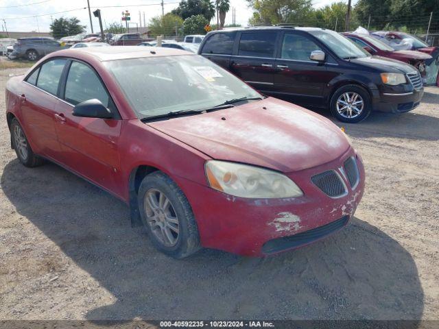  Salvage Pontiac G6