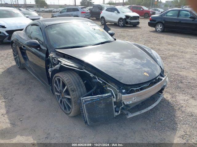  Salvage Porsche 718 Cayman