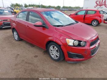  Salvage Chevrolet Sonic