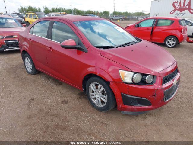  Salvage Chevrolet Sonic