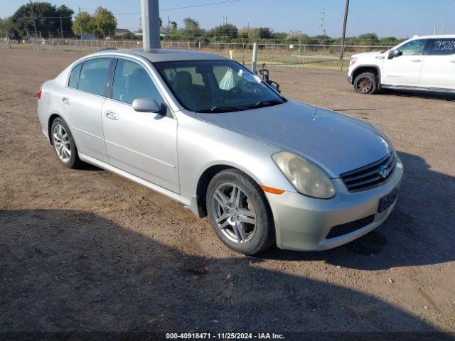  Salvage INFINITI G35