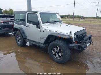  Salvage Jeep Wrangler