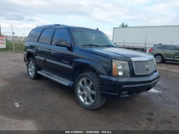  Salvage Cadillac Escalade