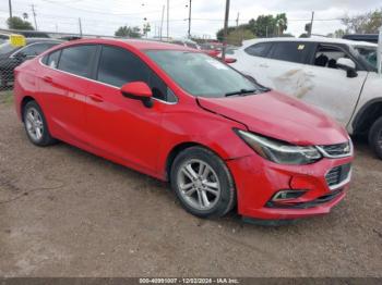  Salvage Chevrolet Cruze