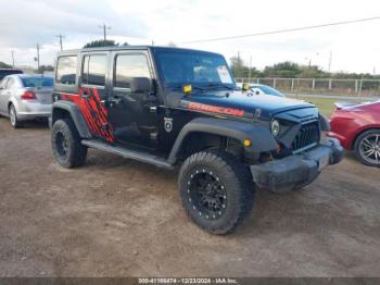  Salvage Jeep Wrangler