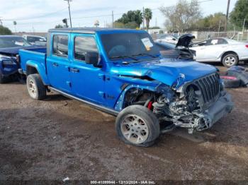  Salvage Jeep Gladiator