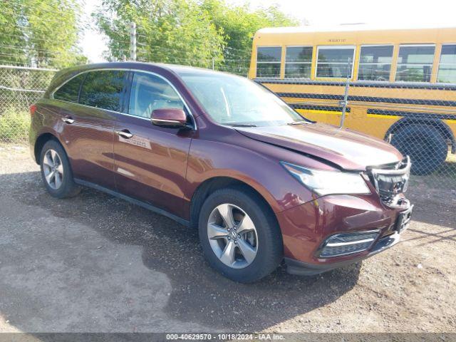  Salvage Acura MDX