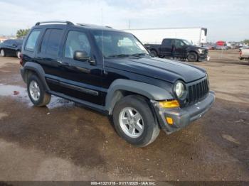  Salvage Jeep Liberty