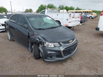  Salvage Chevrolet Sonic