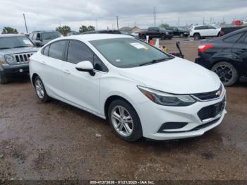  Salvage Chevrolet Cruze