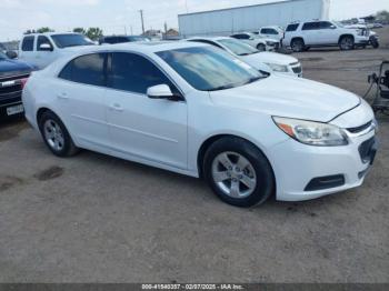  Salvage Chevrolet Malibu