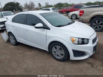  Salvage Chevrolet Sonic