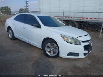  Salvage Chevrolet Malibu