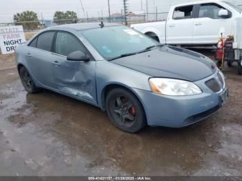  Salvage Pontiac G6