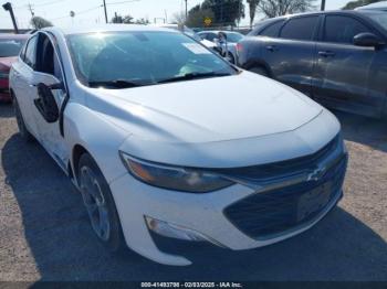  Salvage Chevrolet Malibu