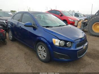  Salvage Chevrolet Sonic