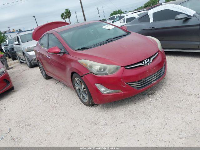  Salvage Hyundai ELANTRA
