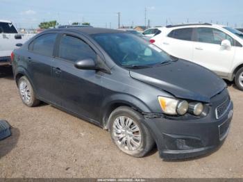  Salvage Chevrolet Sonic