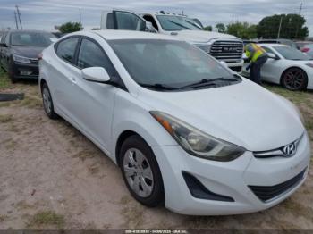  Salvage Hyundai ELANTRA