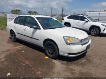  Salvage Chevrolet Malibu