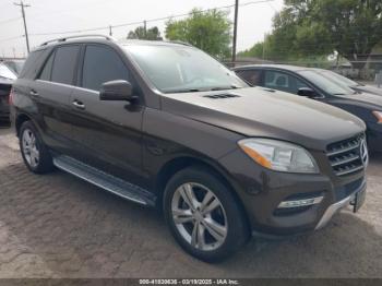  Salvage Mercedes-Benz M-Class