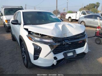  Salvage Chevrolet Trax