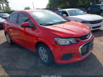  Salvage Chevrolet Sonic