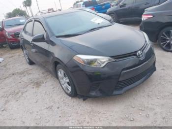  Salvage Toyota Corolla