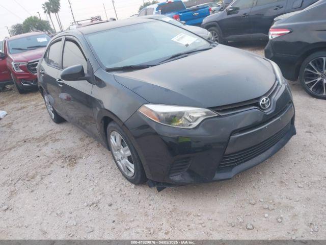  Salvage Toyota Corolla