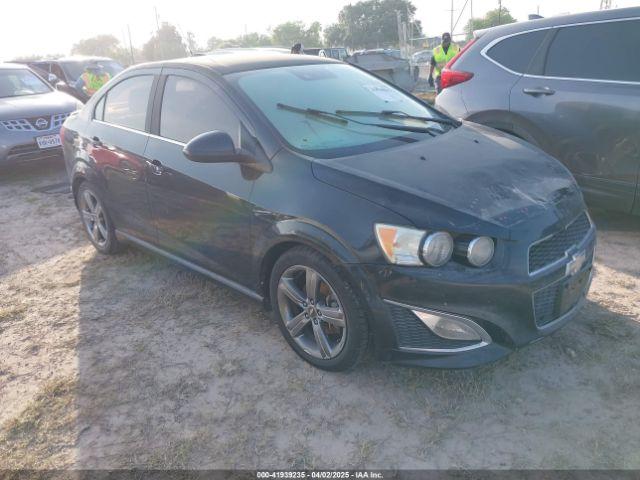  Salvage Chevrolet Sonic