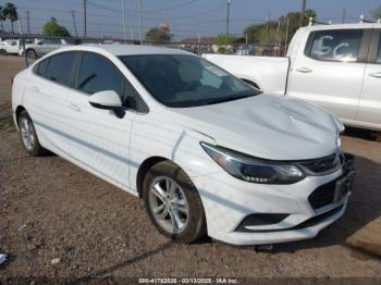  Salvage Chevrolet Cruze