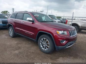  Salvage Jeep Grand Cherokee