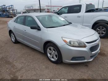  Salvage Chevrolet Malibu