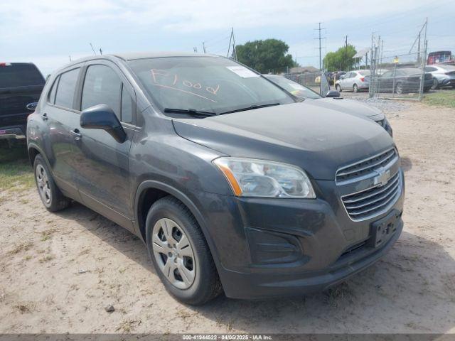  Salvage Chevrolet Trax
