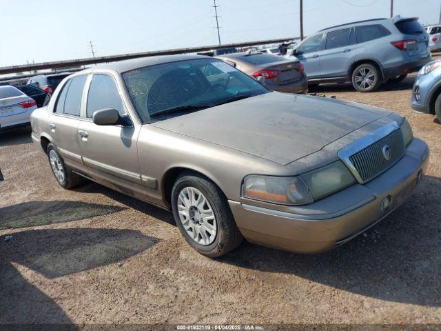  Salvage Mercury Grand Marquis