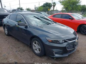  Salvage Chevrolet Malibu