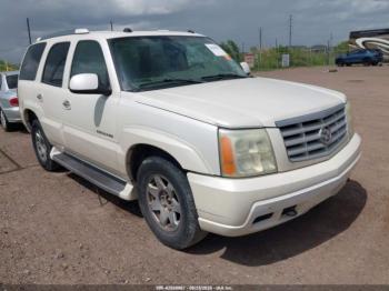  Salvage Cadillac Escalade