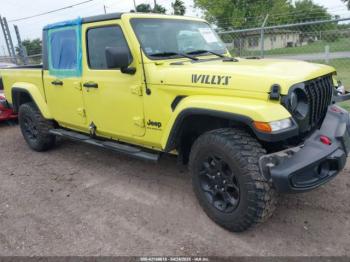  Salvage Jeep Gladiator