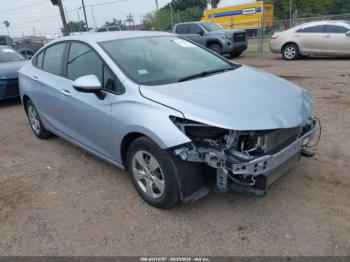  Salvage Chevrolet Cruze