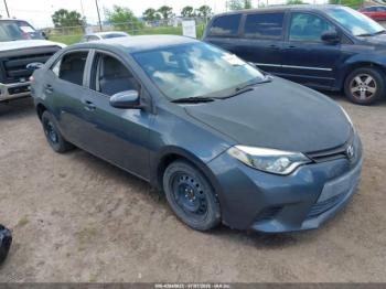  Salvage Toyota Corolla