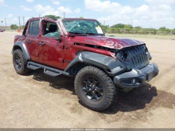  Salvage Jeep Wrangler