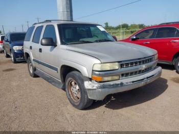  Salvage Chevrolet Tahoe