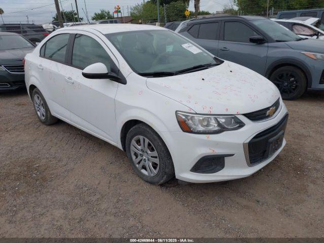  Salvage Chevrolet Sonic