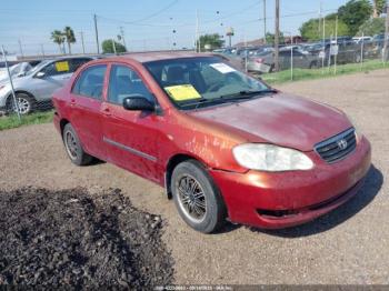  Salvage Toyota Corolla