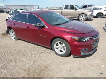  Salvage Chevrolet Malibu
